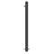 Dekorativ puller | Serie 474B | � 76 mm | fastmonteret, til indst�bning i beton med jordanker, total l�ngde ca. 1300 mm | uden l�s | med 1 �je